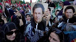 تحمع حامیان عمران خان