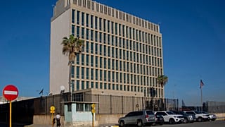 Küba'nın başkenti Havana'daki ABD Büyükelçiliği