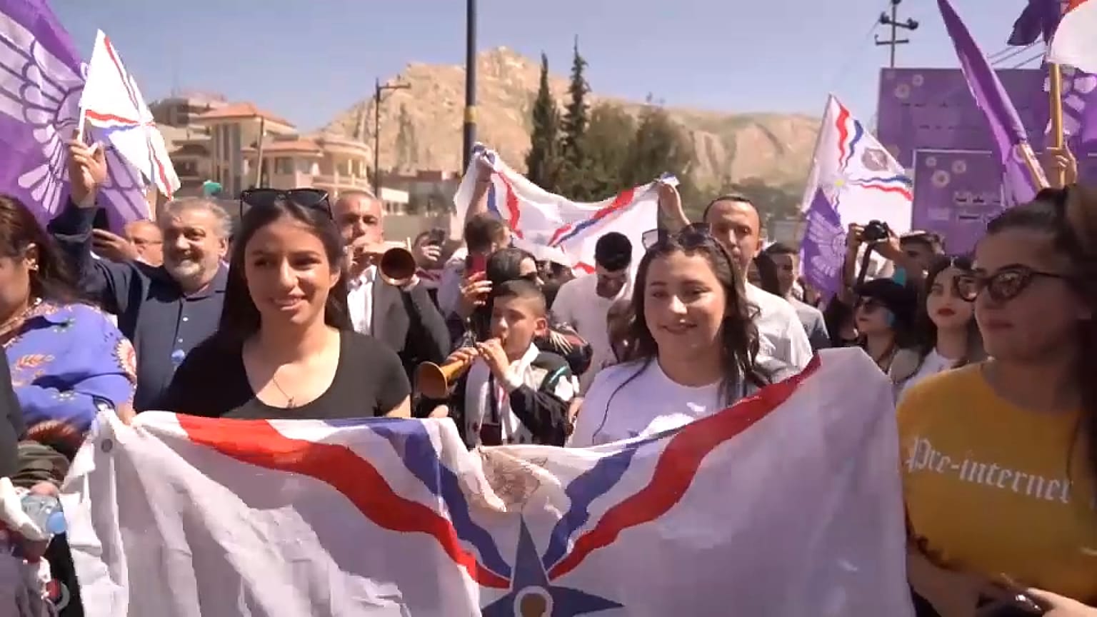 احتفالات الطوتئف المسيحية بعيد أكيتو- دهوك، العراق 1 نيسان ن 2024
