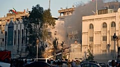 Die iranische Botschaft in Damaskus in Syrien war Ziel eines israelischen Angriffs