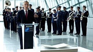 Le Secrétaire-général de l'OTAN Jens Stoltenberg aux 75 ans de l'Alliance à Bruxelles