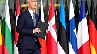 El secretario general de la OTAN Jens Stoltenberg en Bruselas