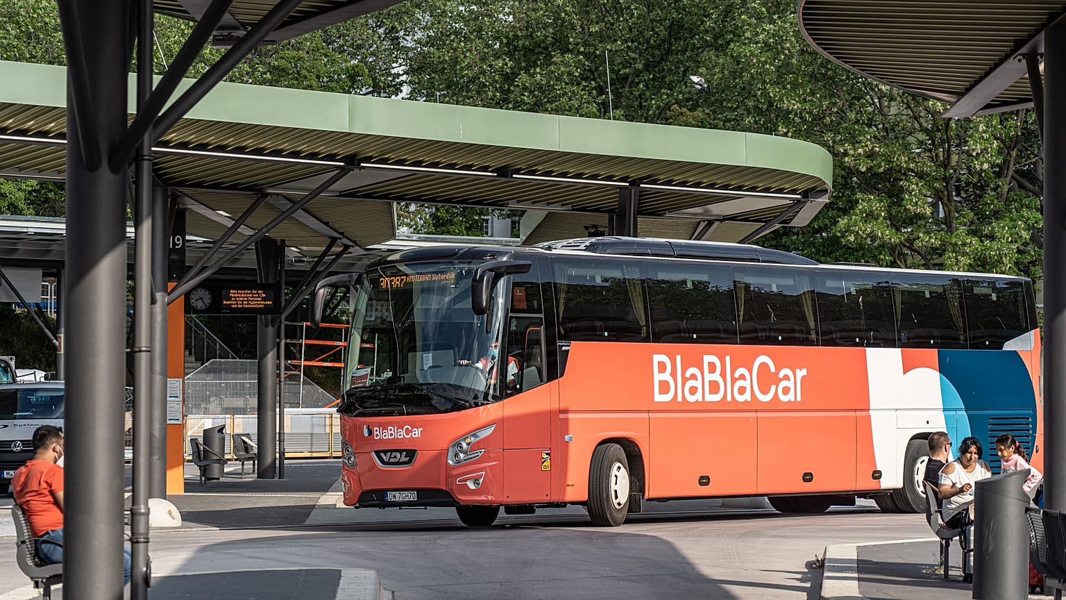 BlaBlaCar's bus service.