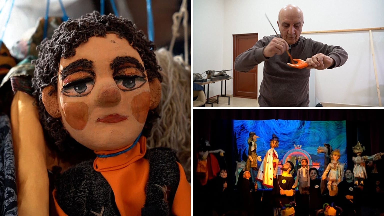 Traditional puppet making techniques kept alive at Armenian puppet theatre