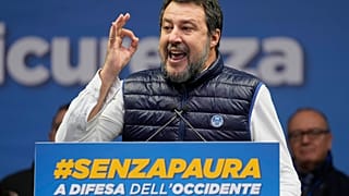 ARCHIVO: Salvini pronuncia un discurso en Milán en noviembre de 2023
