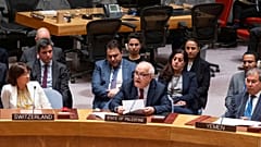 Palestinian Ambassador to the United Nations Riyad Mansour