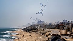 Entrega de ayuda humanitaria por vía aérea en Gaza