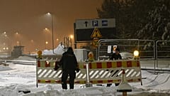 Grenzübergang zwischen Finnland und Russland