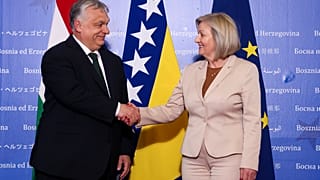 Der ungarische Ministerpräsident Viktor Orbán und die Vorsitzende des Ministerrats von Bosnien und Herzegowina Borjana Krišto haben sich in Sarajevo getroffen.