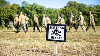 A World War II reenactment event in Bowling Green, Ky., on Saturday, Oct. 1, 2022.