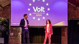 Volt party poster
