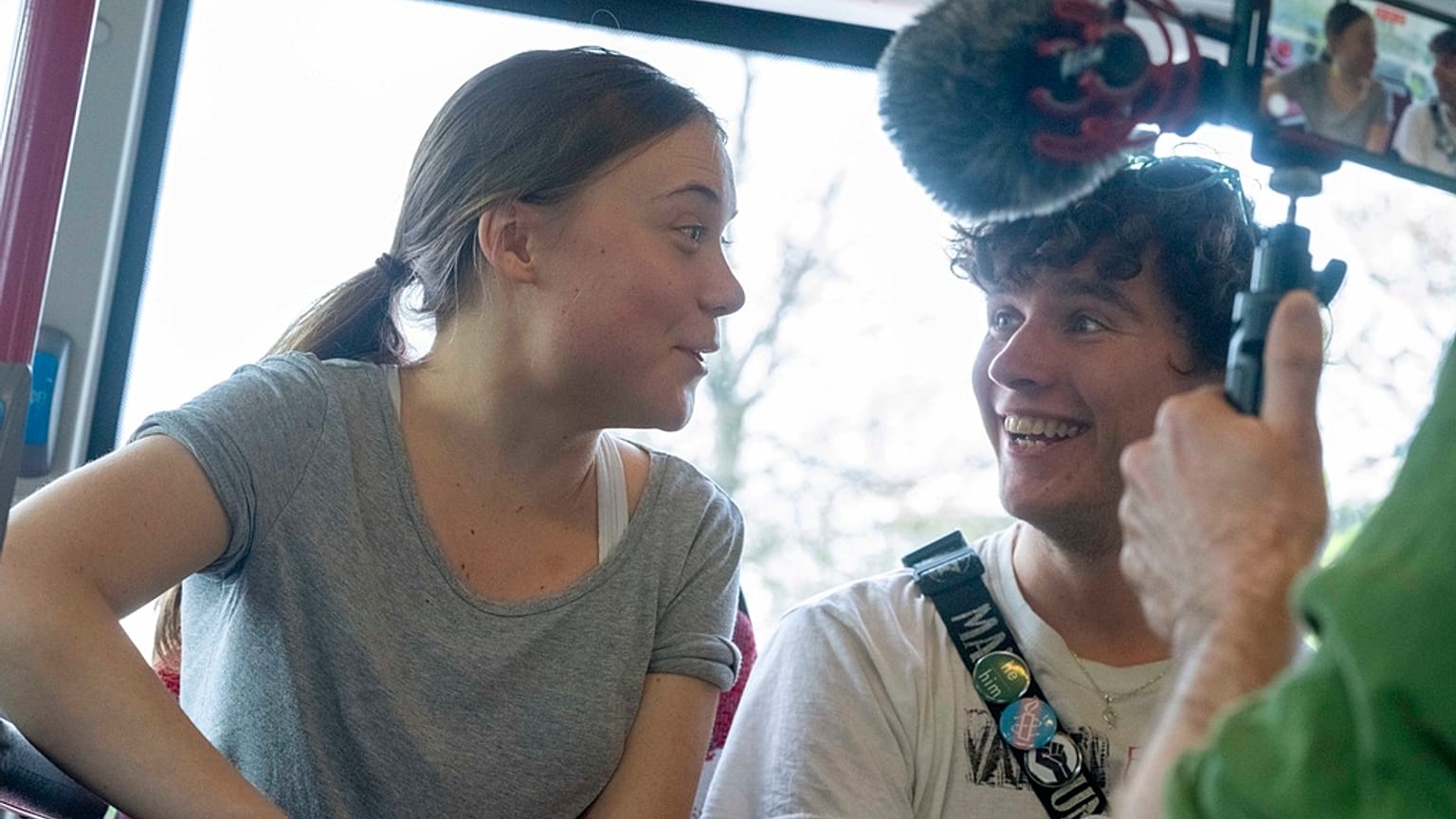Greta Thunberg detida em Haia