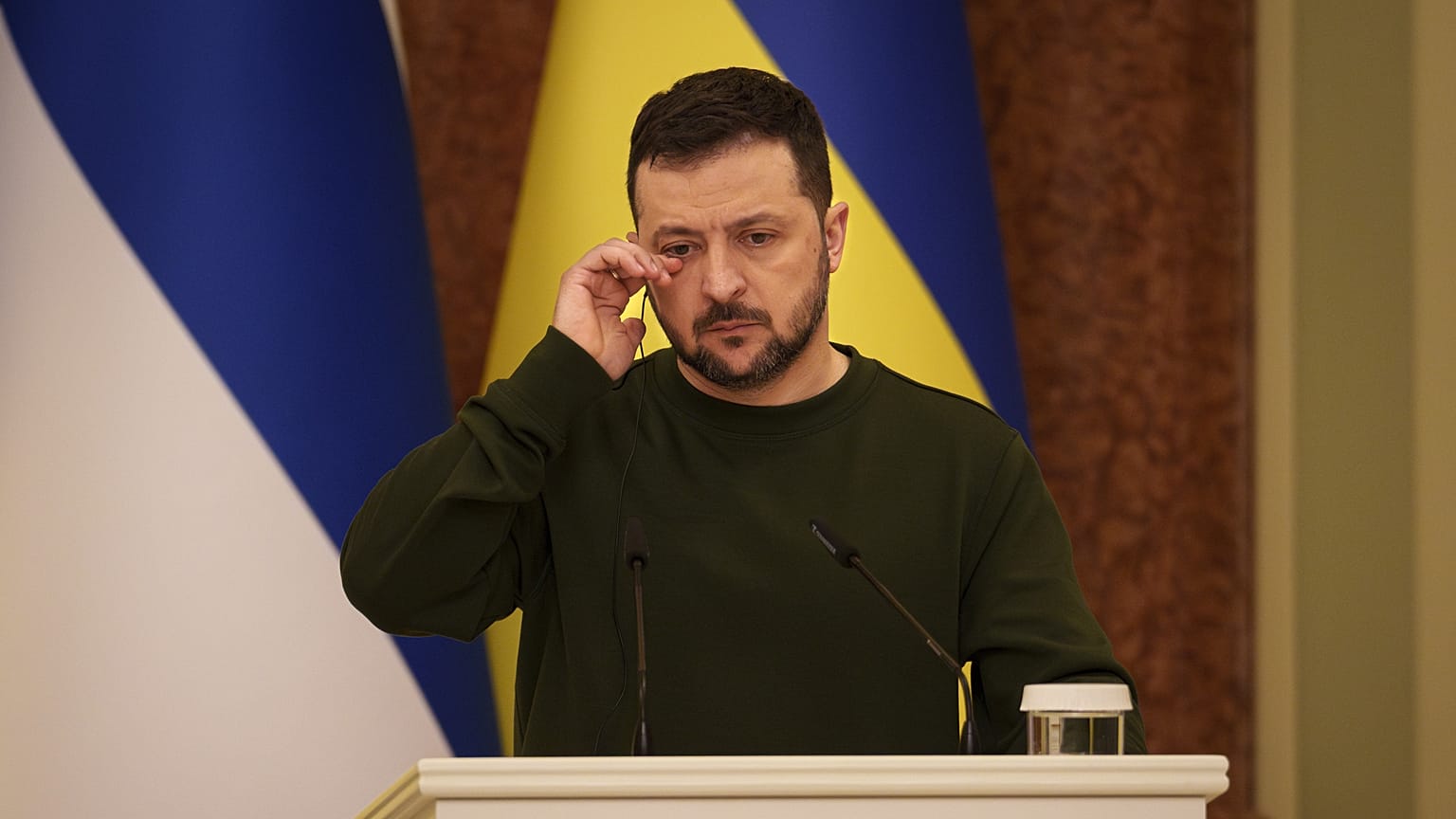 Volodimir Zelenszkij ukrán elnök