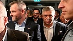 Pellegrini és Fico az elnökválasztás éjszakáján