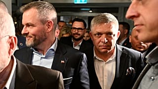 Pellegrini és Fico az elnökválasztás éjszakáján