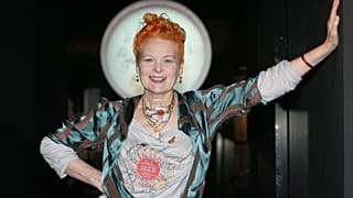 Vivienne Westwood playing cards to go under the hammer for Greenpeace - pictured: Westwood in Germany - 2006