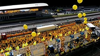 La manifestazione di Coldiretti al Passo del Brennero, 8 aprile 2024