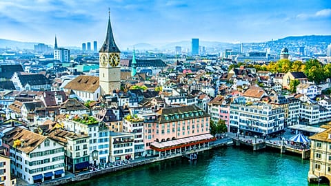 Zurich Cityscape, Switzerland