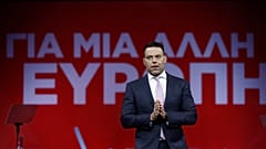 Ο πρόεδρος του ΣΥΡΙΖΑ - Προοδευτική Συμμαχία, Στέφανος Κασσελάκης 