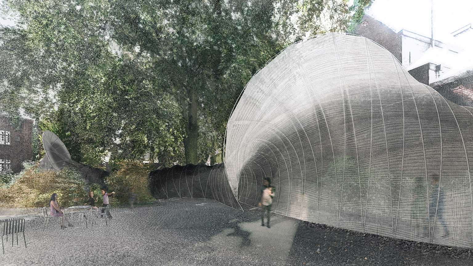 Brooklyn-based architecture studio SO – IL are among the participants in the Bruges Triennial.