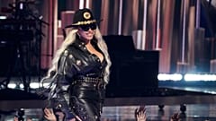 Beyonce walks onstage to accept the Innovator Award during the iHeartRadio Music Awards, Monday, April 1, 2024, at the Dolby Theatre in Los Angeles