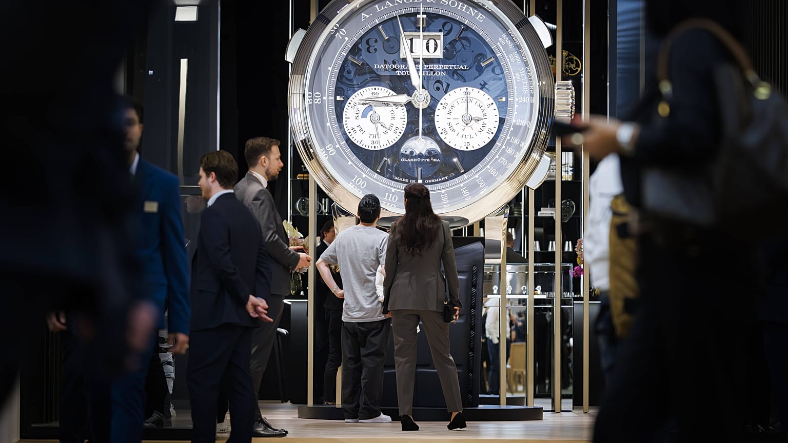 A. Lange & Söhne's stand at Watches and Wonders 2024.