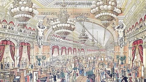 Les Grands Magasins Dufayel, 1895-1900, from The Musée des Arts Décoratifs new exhibition 