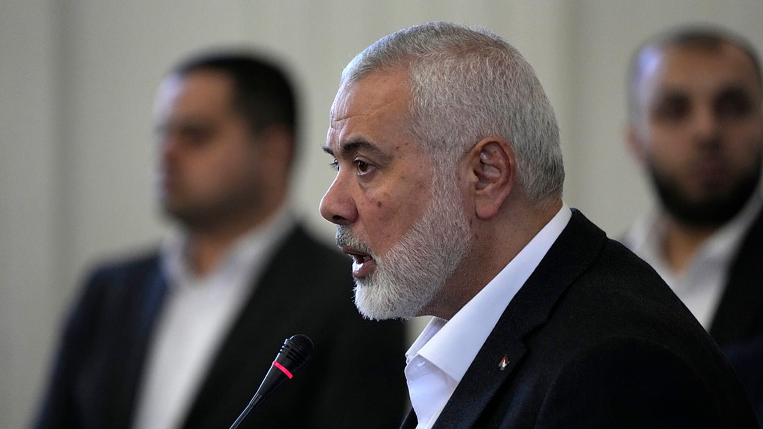 Le chef du Hama Ismaël Haniyeh.