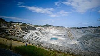 The Cobre Panama open-pit copper mine stands in Donoso, Panama, Thursday, Jan. 11, 2024.