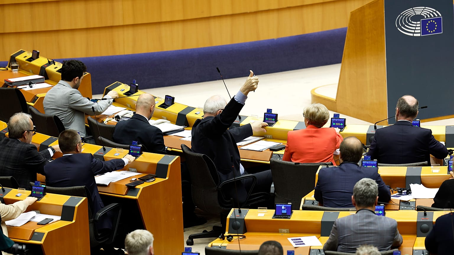 Голосование в Европарламенте по принятию Пакта о миграции и убежище
