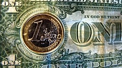 File photo of euro and dollar illustration