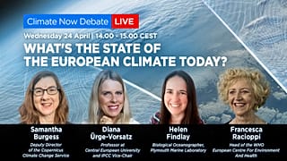 Tune in to Euronews' Climate Now Live Debate on 24 April at 14.00 CEST.