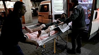 Feridos Palestinianos