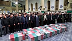 تشييع القتلى الإيرانيين في طهران