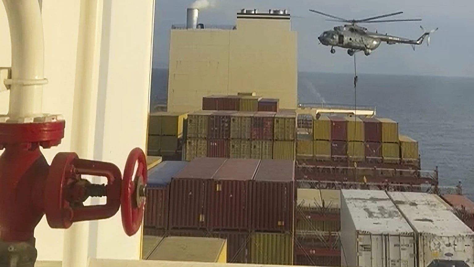 Iran secuestra un buque Israelí