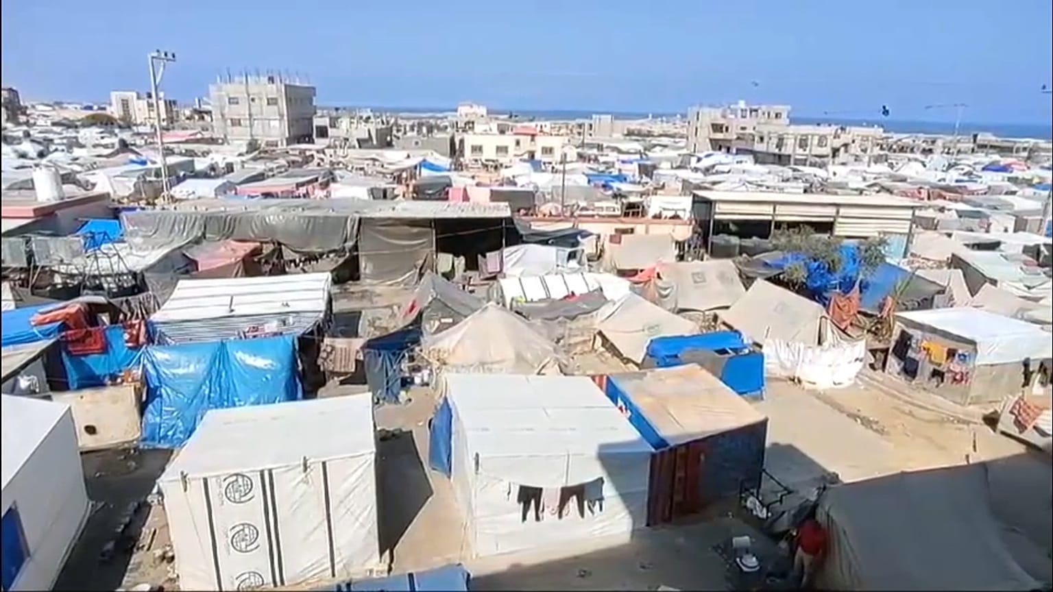 الخيام في رفح