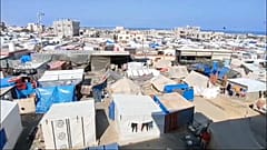 الخيام في رفح