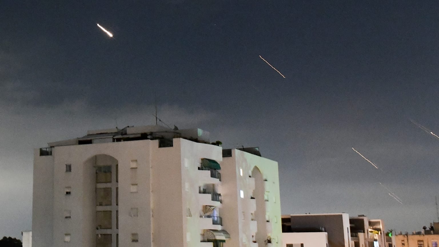 Ataque con cientos de drones de Irán a Israel.