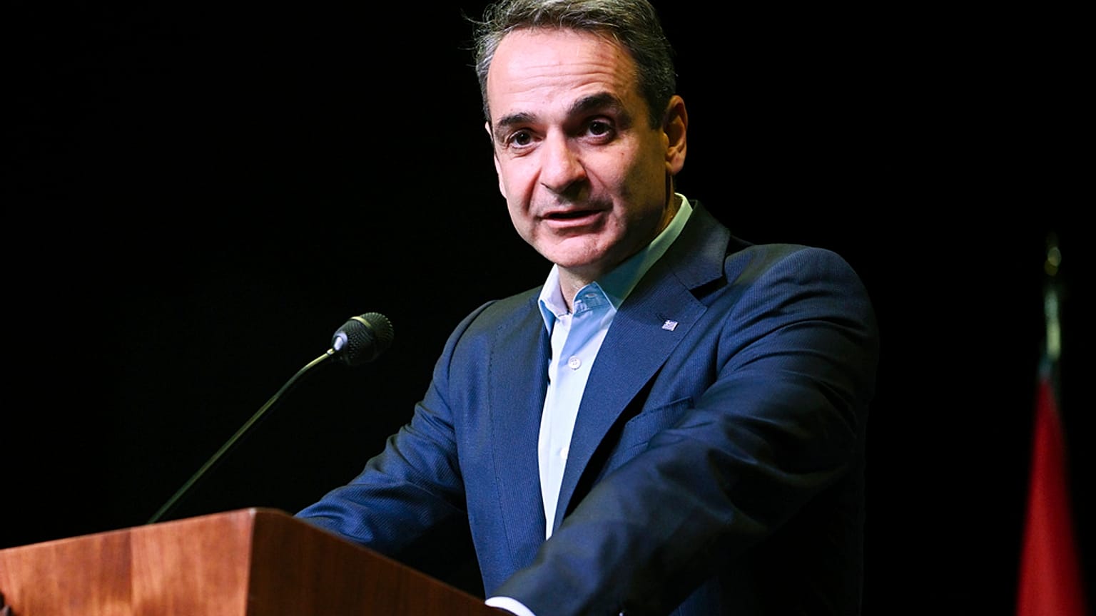 Ο Έλληνας πρωθυπουργός Κυριάκος Μητσοτάκης