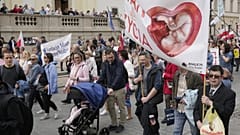 Demonstration in Warschau