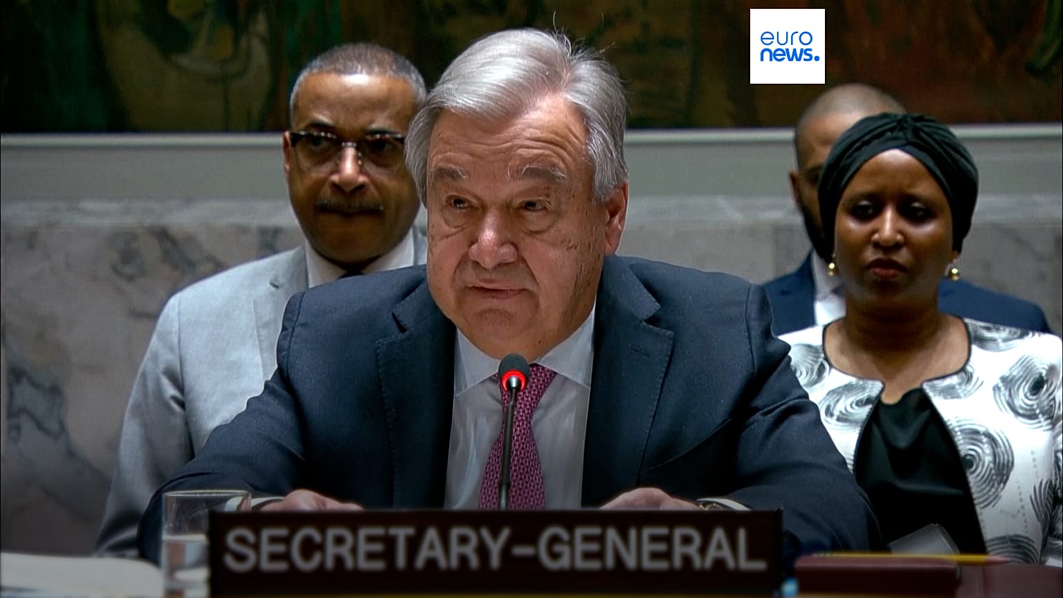 Il Segretario generale dell'Onu Guterres