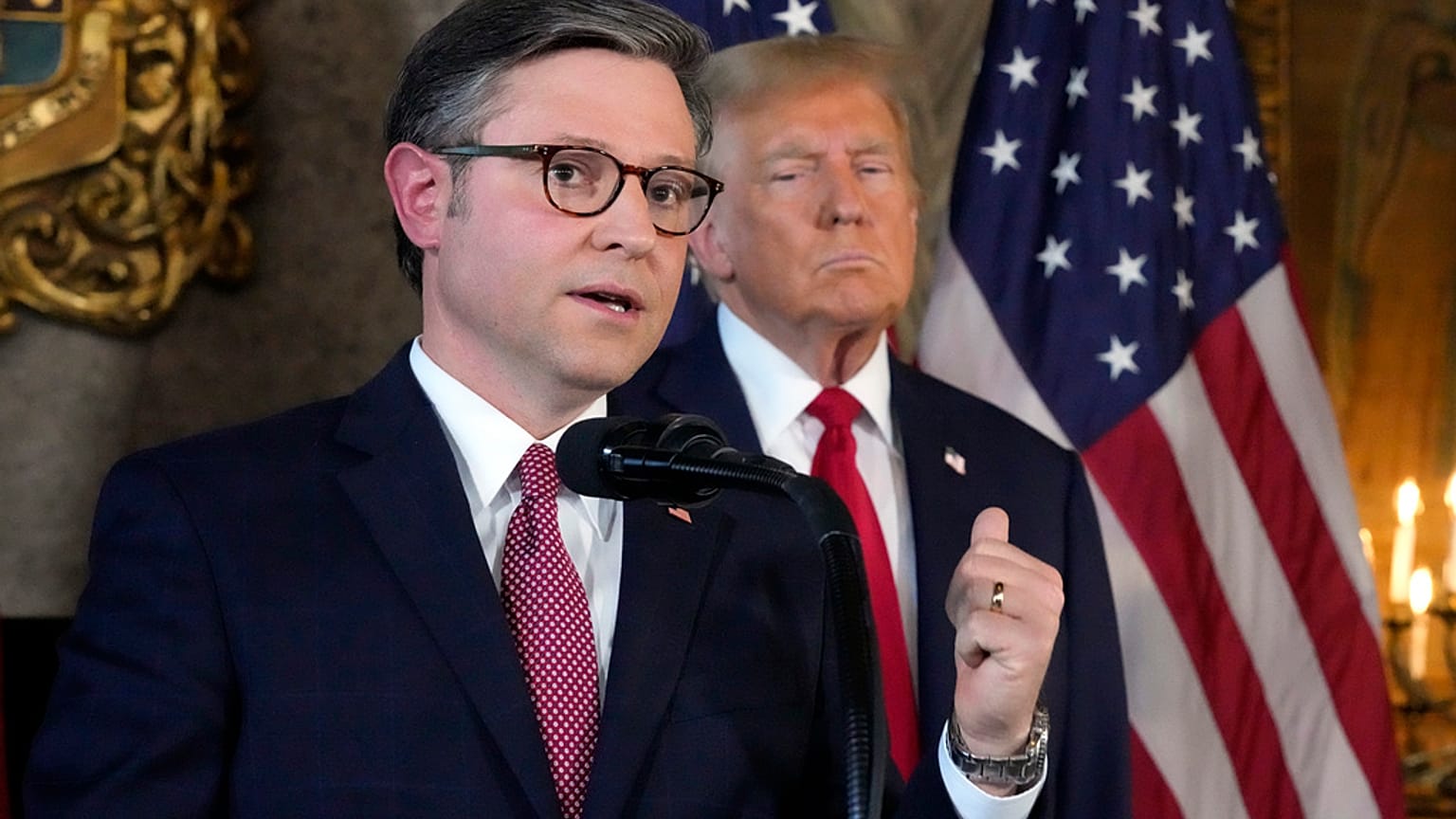 Mike Johnson, a képviselőház republikánus elnöke