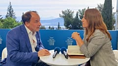 O Rob Genieser μετείχε στο 9ο Οικονομικό Φόρουμ των Δελφών