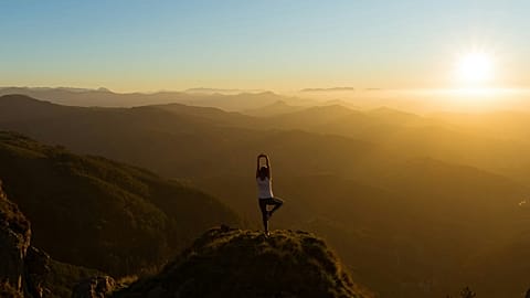 Yoga is hugely popular - but would you try it naked?