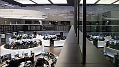 Trading floor in Frankfurt (file photo)