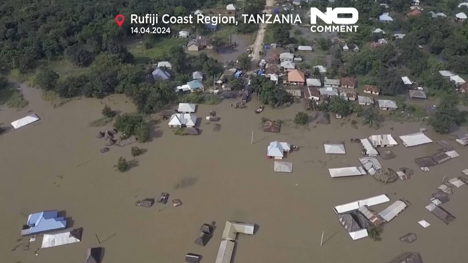 Inundaciones en Tanzania.