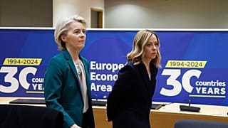 Ursula von der Leyen und Giorgia Meloni