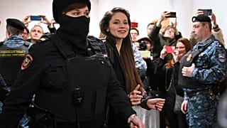 Antonina Favorszkaja marácius végén a bíróságon 