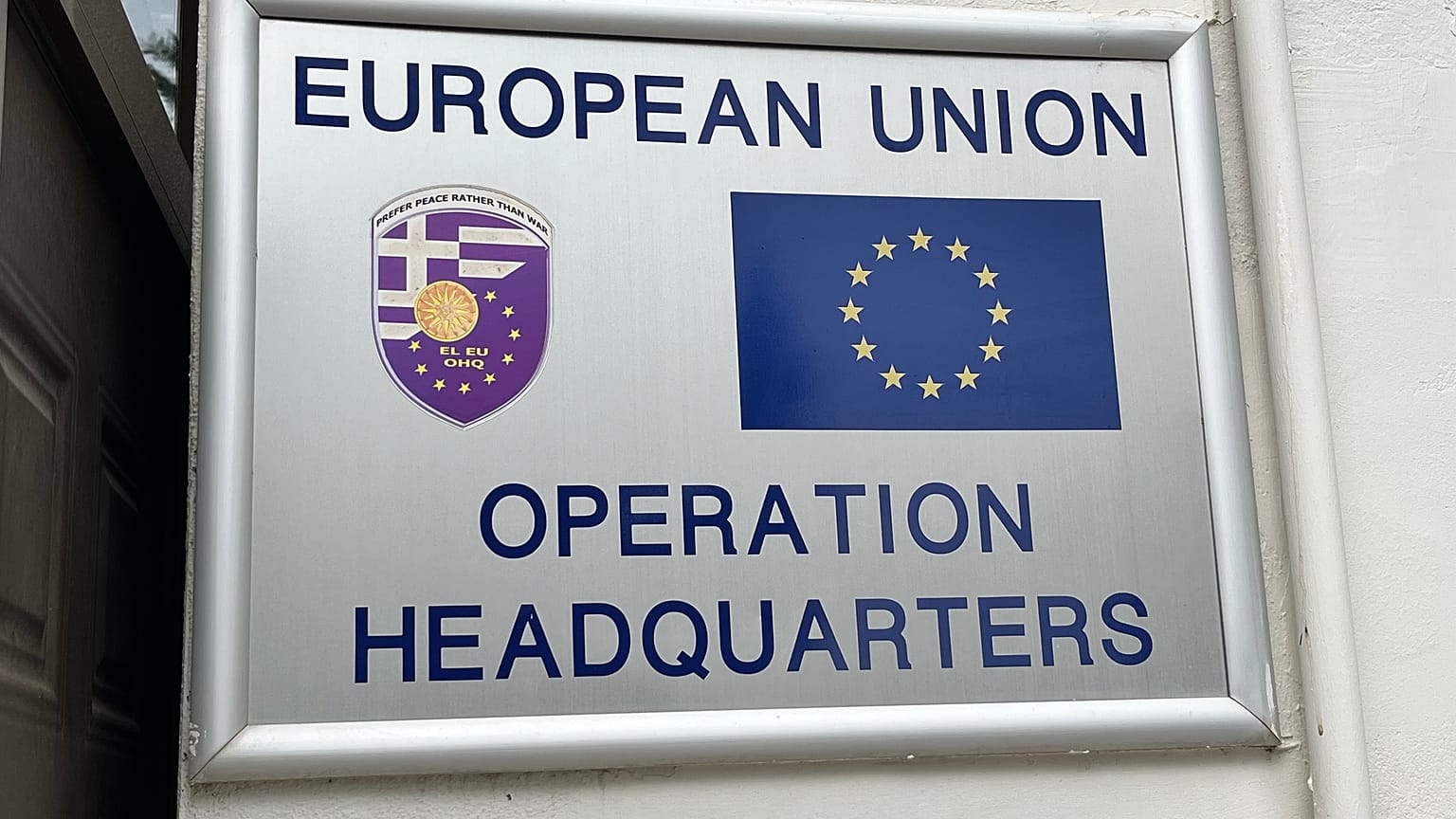 Quartier général de l'EUNAVFOR Larissa