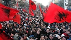 Kosovan Celebrating 